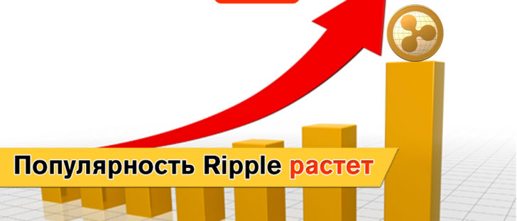 Популярность Ripple снова растет