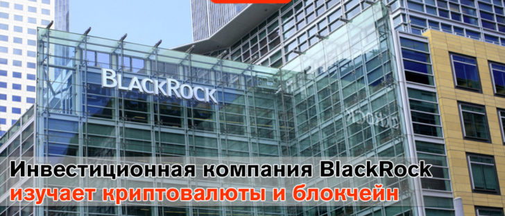 BlackRock планирует внедрить в свою работу блокчейн-технологии