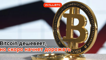 Цена Bitcoin ожидаемо снижается