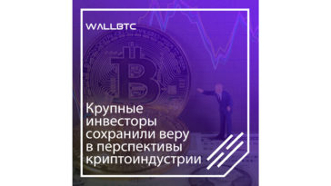 Инвесторы верят в процветание криптовалют