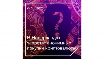 Нидерландский регулятор хочет ввести запрет на анонимные операции с криптовалютой