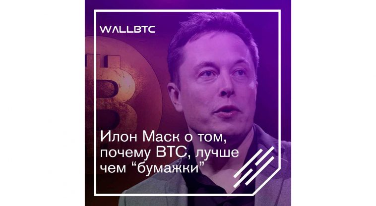 Bitcoin лучше, чем доллар – заявление Илона Маска
