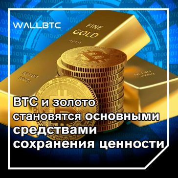 Bitcoin и золото продолжают стремительно расти в тандеме