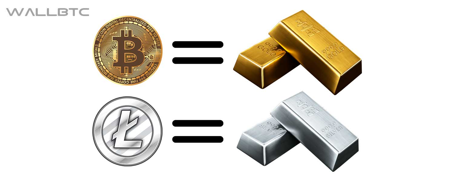 Поскольку Биткойн - это золото, Литкойн - это серебро